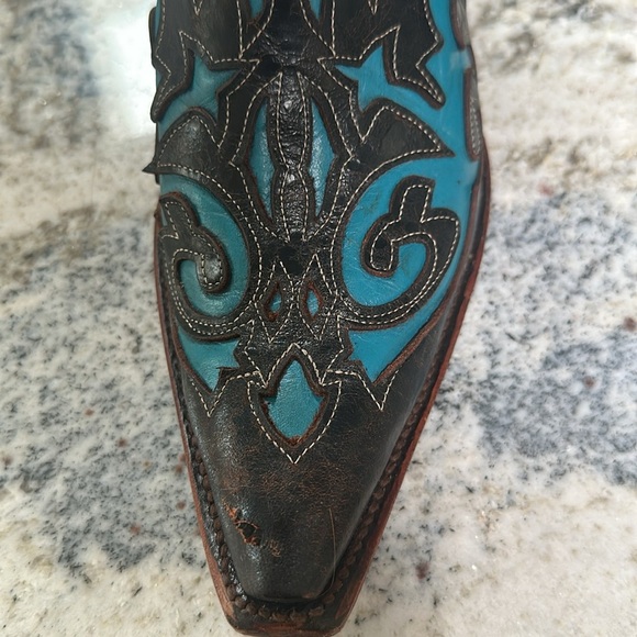 Pecos Bills Cowboy boots size 71/2 - Picture 6 of 6